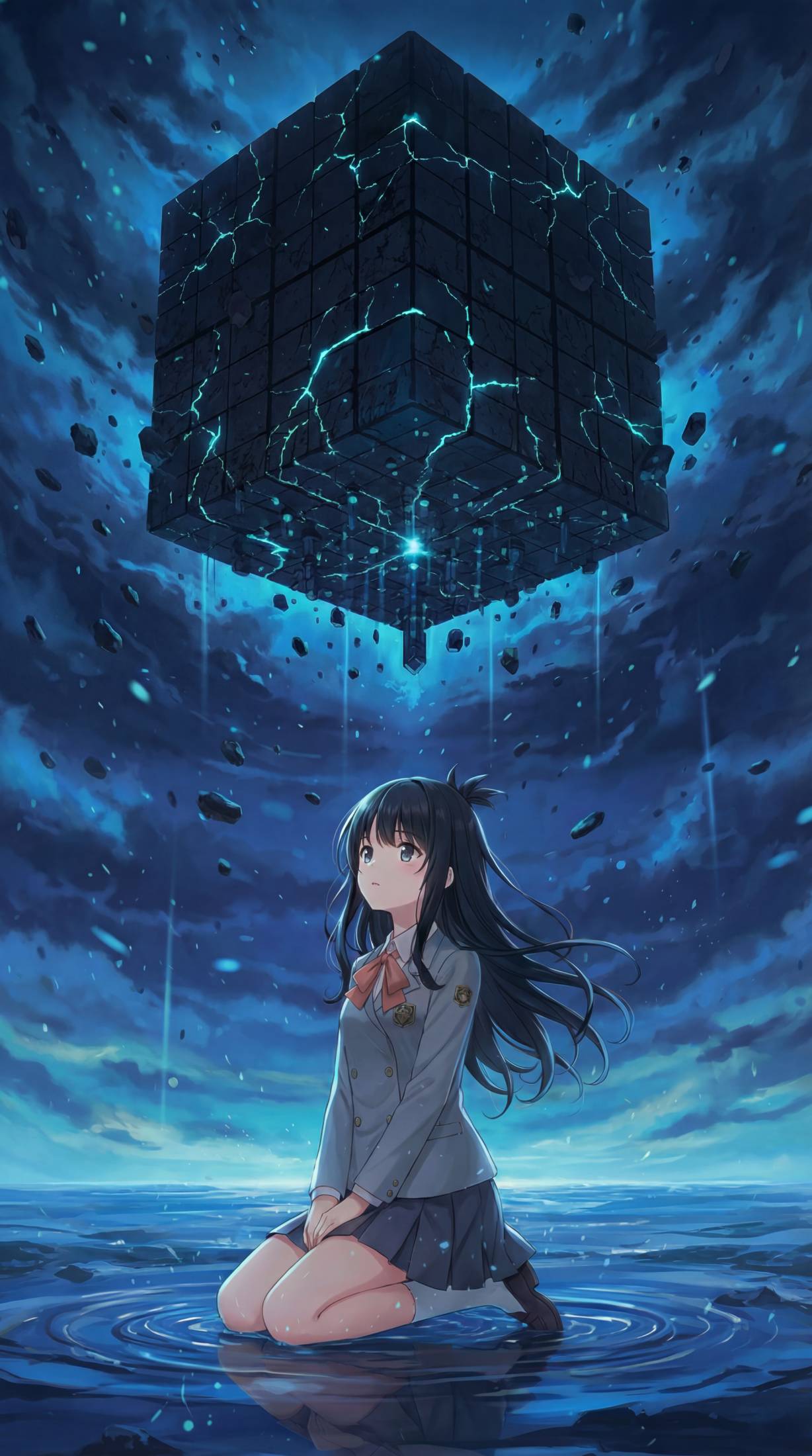 Girl in the Cube: Breakout キービジュアル BLUE