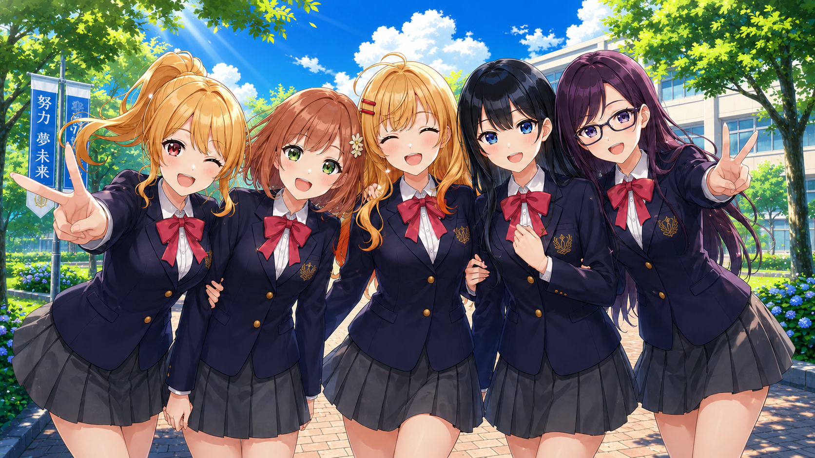 IDOL:UnderCode 華蝶風月 キービジュアル 2